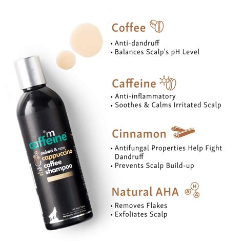Buy MCAFFEINE NAKED RAW CAPPUCCINO COFFEE SHAMPOO 250 ML Online Get Upto 60 OFF At PharmEasy