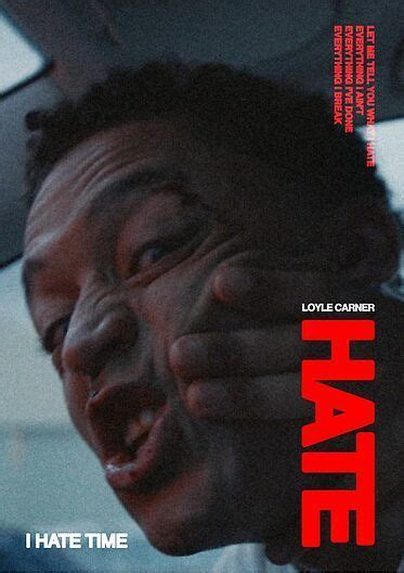 Loyle Carner Hate Poster Hugo Album Music Artwork In Music