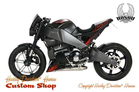 Buell Xb S Umbau Burning Darkness Custombike Harley Davidson Hanau