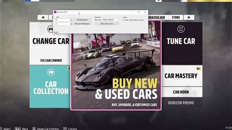 Forza Horizon 5 Cheathack Forza New Mod Menu Free Money Youtube