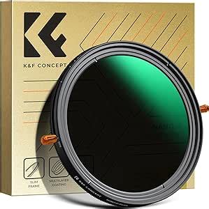 K F Concept 55mm Variable Fader ND2 32 ND Filter And CPL Circular