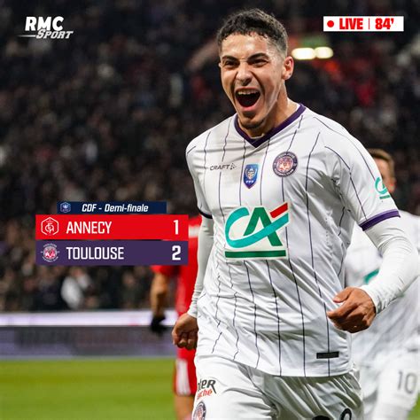 RMC Sport on Twitter Toulouse prend l avantage par Chaïbi sur une