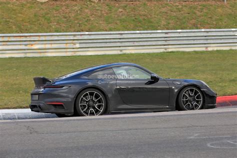 Porsche 911 992 Sport Classic Prototype Lifts A Wheel On The Nurburgring Autoevolution