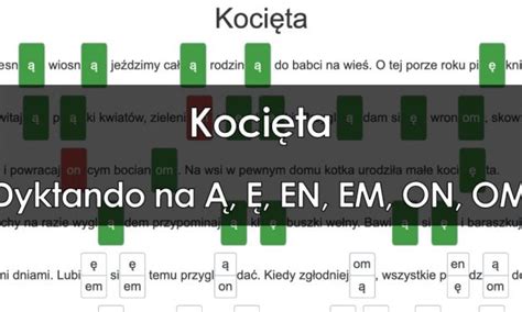 Dyktanda Online Dla Klasy 5 Pobierz Tekst W PDF Do Druku