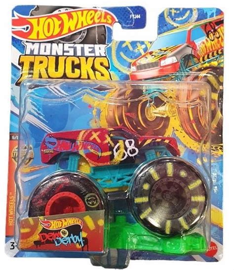 Hot Wheels Hnw Monster Trucks Demo Derby Worldtoys Pl