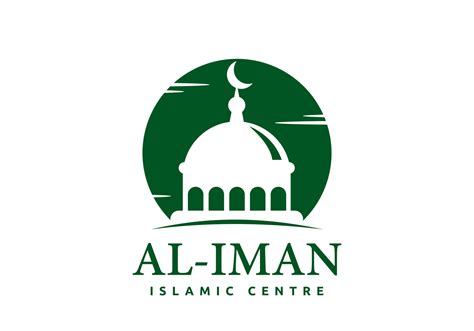 Islamic center symbol dome logo 14660635 Vector Art at Vecteezy