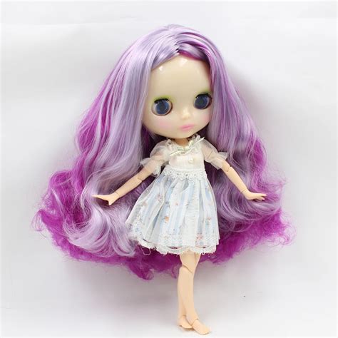 Icy Nude Factory Blyth Doll Series No 260bl732 1049 Deep Purple Mix