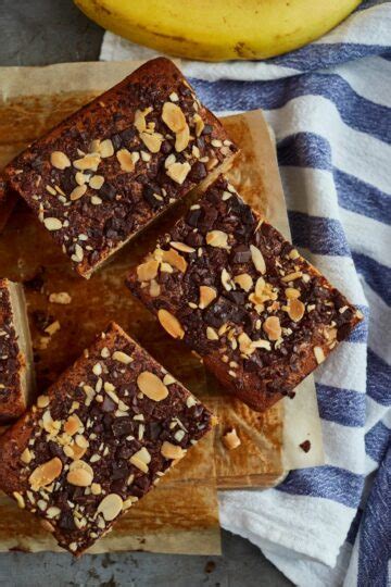 The Best Banana Bread Blondies With Dark Chocolate Scrambled Chefs