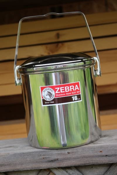 Zebra 16cm Pot Bushcraft Canada