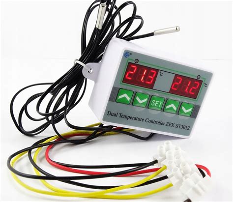 PODWÓJNY CYFROWY regulator temperatury termostat st30 Cena Opinie