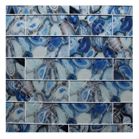 Inkjet Geode Blue And Green Glass Tile Buy Glass Tile Inkjet Geode Blue And Green Glass Tile