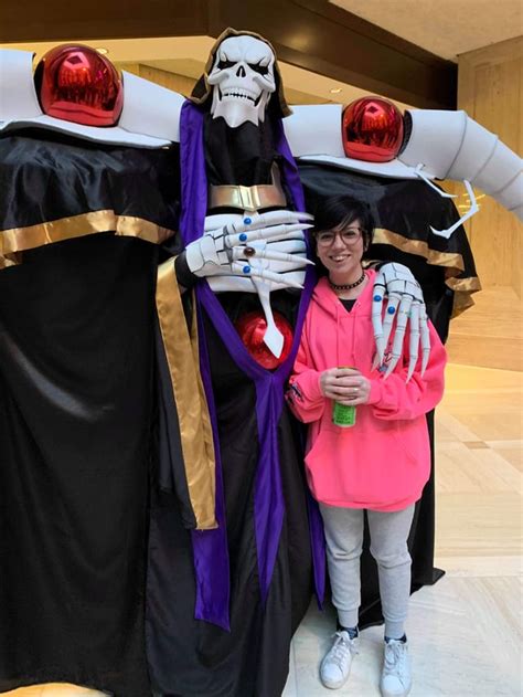 Full scale ainz at awa cosplay : overlord