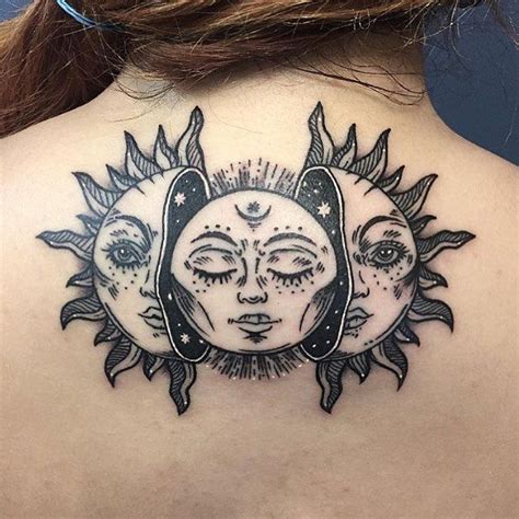 sun and moon tattoo glasgow - Twanna Bergeron