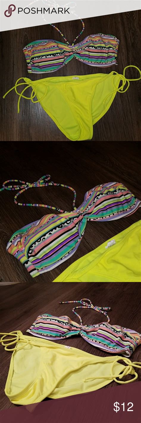 Neon Striped Leopard Bikini Leopard Bikini Neon Stripes Clothes Hot