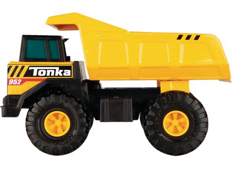 Tonka Steel Classics Mighty Dump Truck Toy Construction Vehicle For