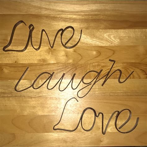 Wall Decor Live Laugh Love Metal Wall Decor Poshmark