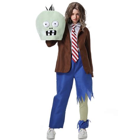 Halloween Zombie Costume Adult Cosplay Costume Kids Cartoon Funny Outfits