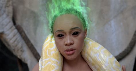 Thando Thabethe On Being Half Naked In Mid Winter With Snakes For