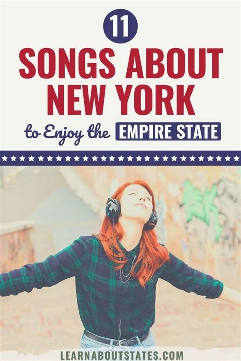 11 Songs About New York to Enjoy the Empire State - Learn About States