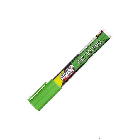 Caneta Giz L Quido Verde Brw Mm G Para Lousa Vidro Carro Submarino