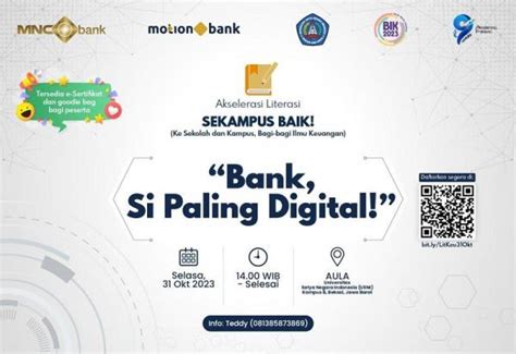 MNC Bank Kerja Sama Dengan USNI Lanjutkan Literasi Keuangan Bagi Mahasiswa