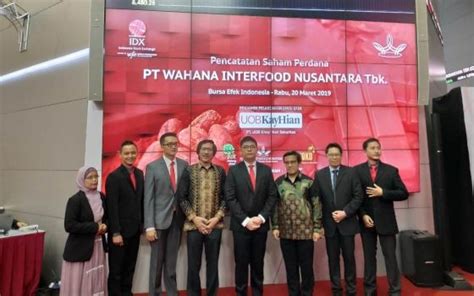 PT Wahana Interfood Nusantara Tbk COCO Resmi Melantai Di Bursa