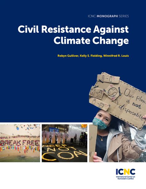 Civil Resistance Against Climate Change Monographpage1 Icnc