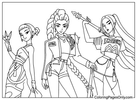 40 Free Kpop Demon Hunters Coloring Pages Printable Pdf 2026