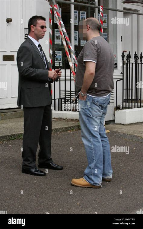 Madonna's driver speaking to an undercover police officer outside the ...