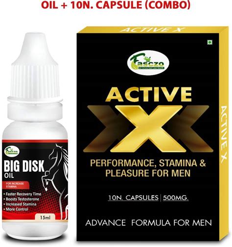 Fasczo Active X Capsules Ling Capsule Sex Capsule Sex Power Oil Extra