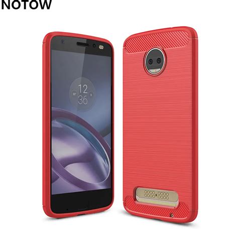 Funda NOTOW Nueva De Lujo Suave De Fibra De Carbono TPU Con Textura