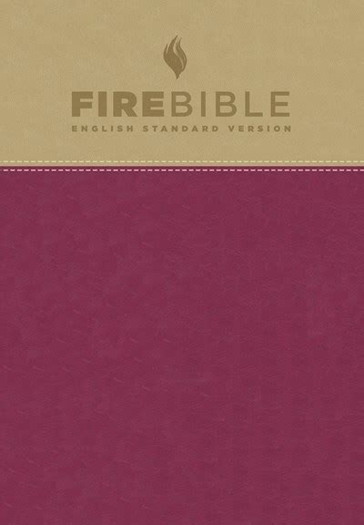 Esv Fire Bible Tanberry Flexisoft