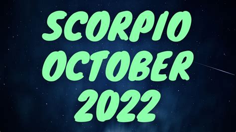 Scorpio Extended October