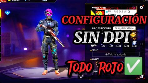 Sensibilidad Free Fire Con Seguimiento A La Cabeza😱 Para Dar Todo Rojo En La Nueva