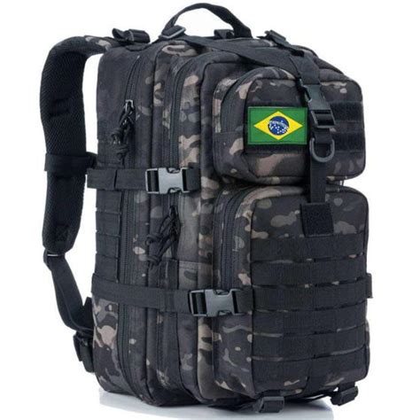 Mochila T Tica Camping Militar Litros Resistente A Gua Unistar