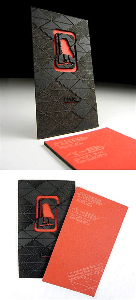 30 Creative Examples Of Textured Business Cards Naldz Graphics