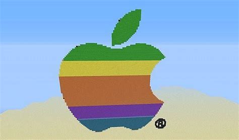 Minecraft Apple Logo - LogoDix