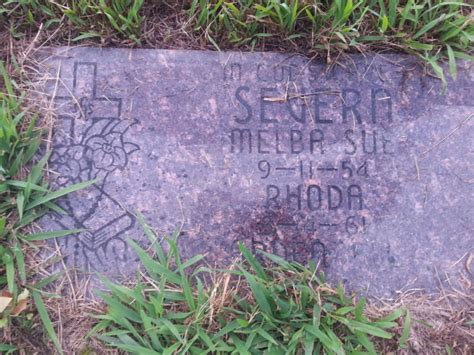 Rhoda Ardenelle Severn 1961 1961 Find A Grave Memorial