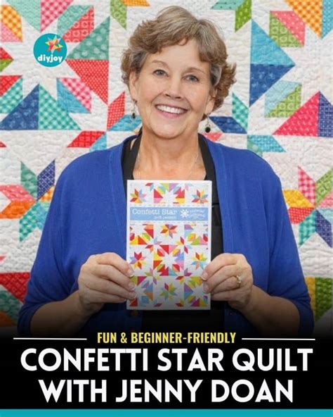 Confetti Star Quilt Tutorial