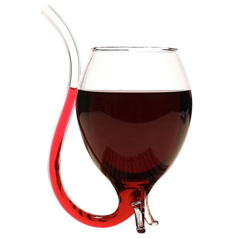 Wine Glass With Straw | Odd Stuff Magazine