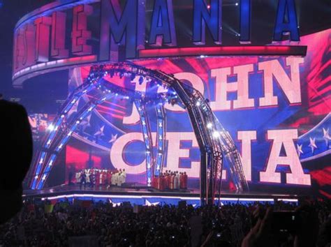 Wrestlemania 27 Stage Setup