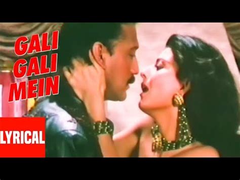 Gali Gali Mein Full HD Song Tridev Jackie Shroff Sonam Man SDeep