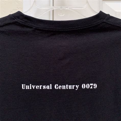 Uniqlo Bandai Gundam 40th Anniversary T Shirt RX 7 Gem