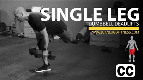 Single Leg Dumbbell Deadlifts Youtube