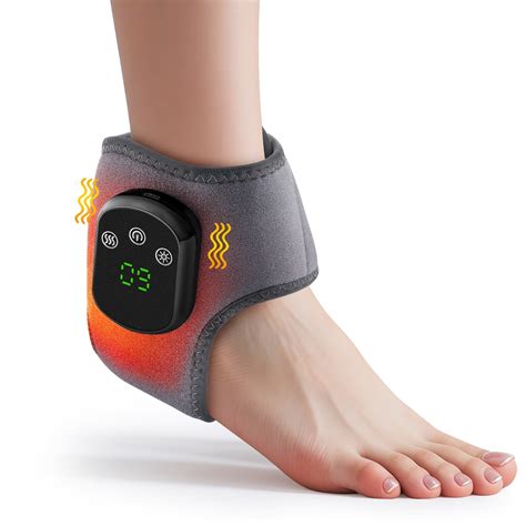 Ankle Heating Pad for Achilles Tendonitis, Heated Ankle Brace Foot