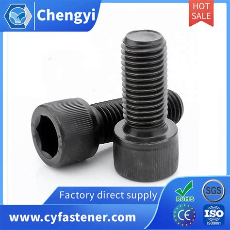 Black Oxide Full Threaded Half Threaded Grade Din Hex