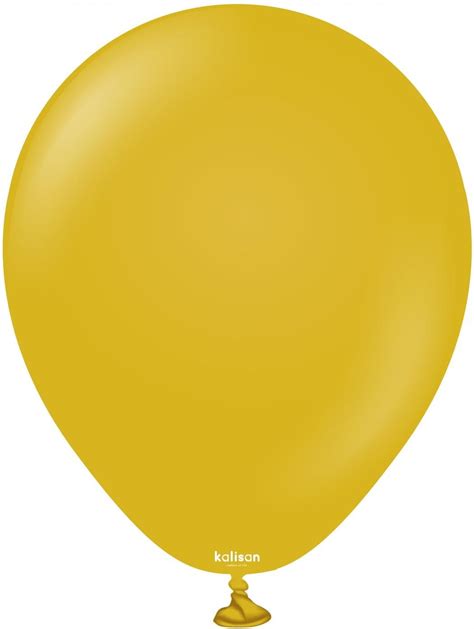 Kalisan Balony Lateksowe Retro Mustard 13cm 100 Szt 1635632794 Ceny