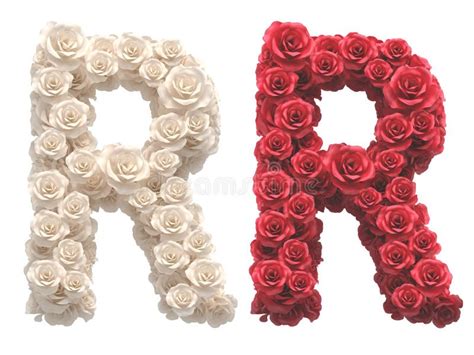 Letter R Roses Stock Illustrations – 49 Letter R Roses Stock ...