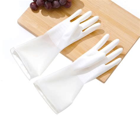 Household Rubber Gloves Thin Non Toxic Waterproof Grandado