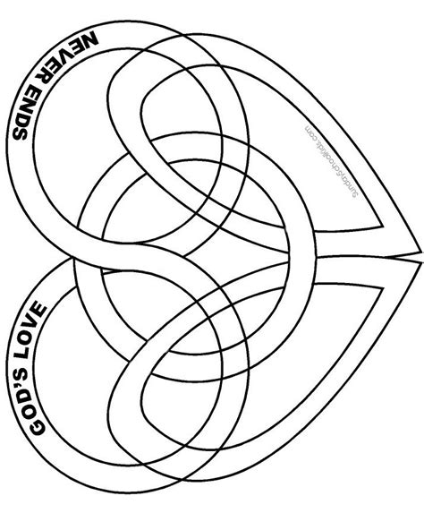 Heart Coloring Pages Celtic Hearts Knot 400 518 Homemade Creations